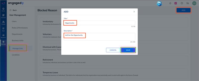 Add and manage blocked reason for employees1