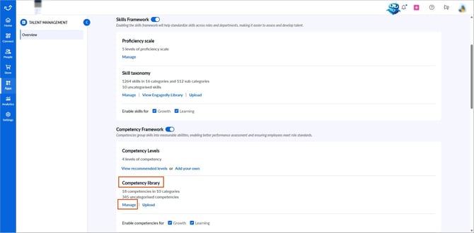 Add and manage competency categories1