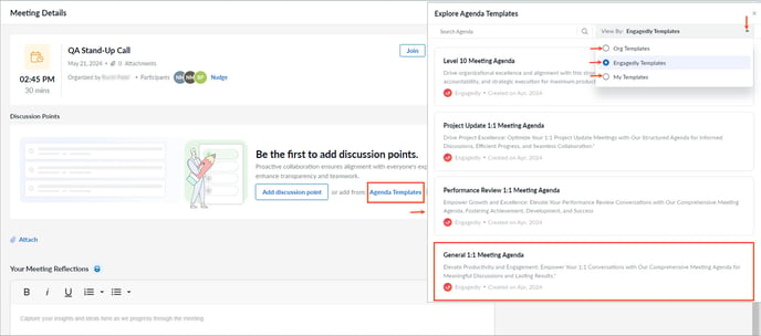 Add and manage discussion points2