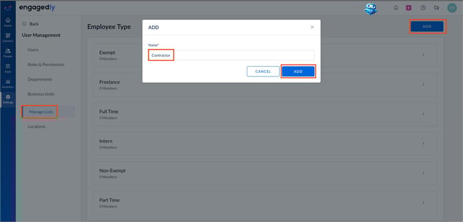 Add and manage employee types1