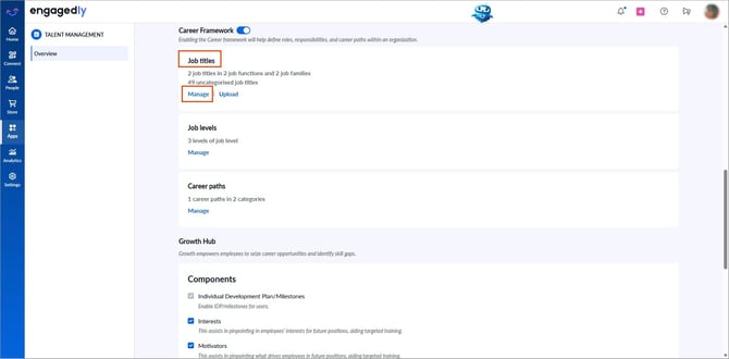 Add and manage job families1