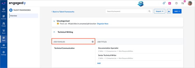Add and manage job families2-1