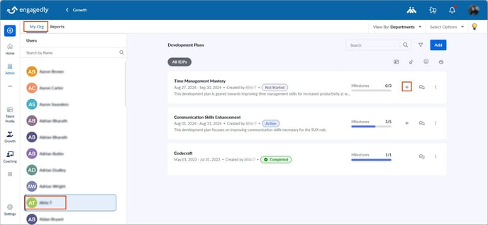 Add and manage milestones for employees1