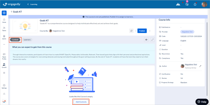 Add and manage sections and units1