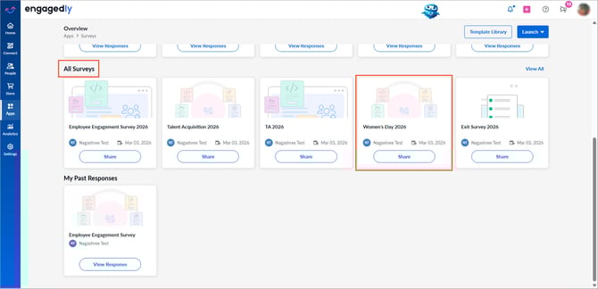 Add and manage sections in a survey1