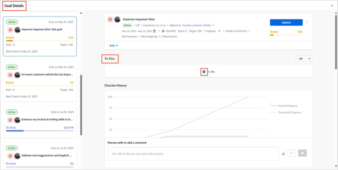Add and manage to-dos