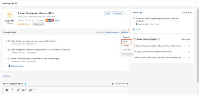 Add discussion points from other modules1