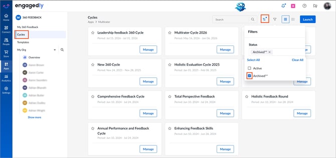 Archive a 360 feedback cycle1