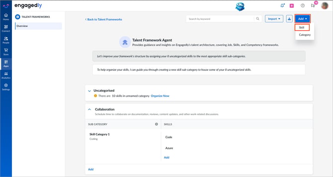 Build and manage skills framework2
