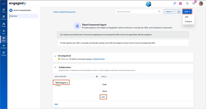 Build and manage skills framework3