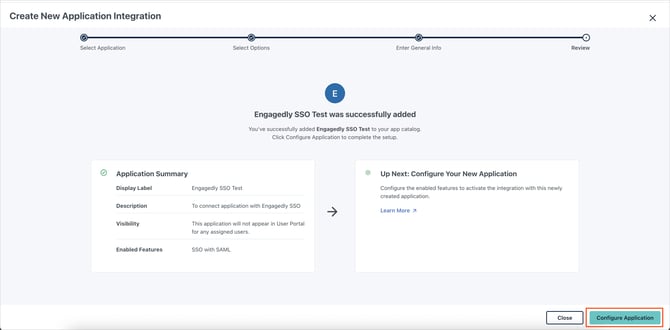 Configure JumpCloud SSO with Engagedly7