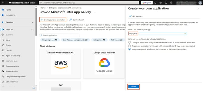 Configure Microsoft Entra (Azure AD) SSO with Engagedly3
