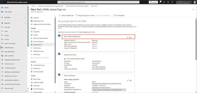 Configure Microsoft Entra (Azure AD) SSO with Engagedly6