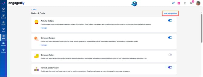 Configure bulk recognition1