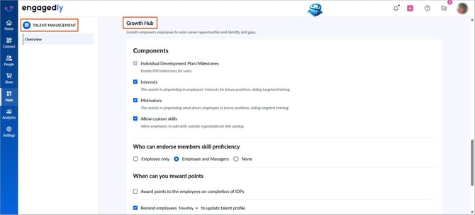 Configure growth settings1-1