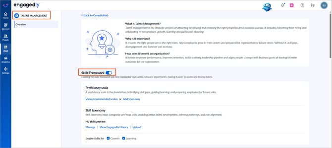 Configure skill framework1-1