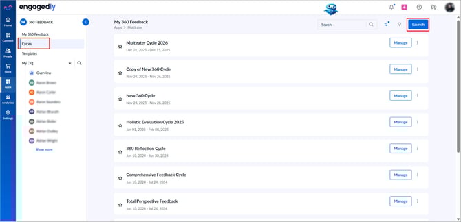 Create a 360 feedback cycle1
