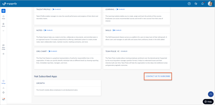 Enable or disable a module1