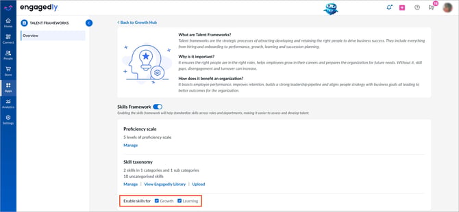 Enable skills for growth and learning1