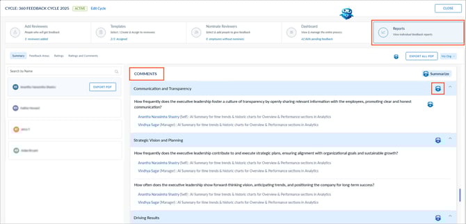 Export 360 feedback reports2