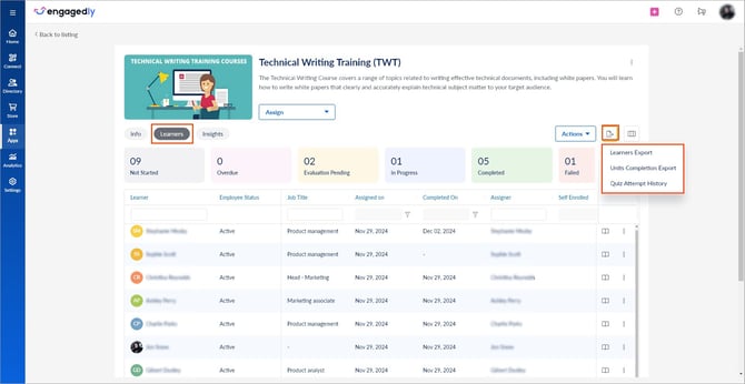Export learners reports4-1