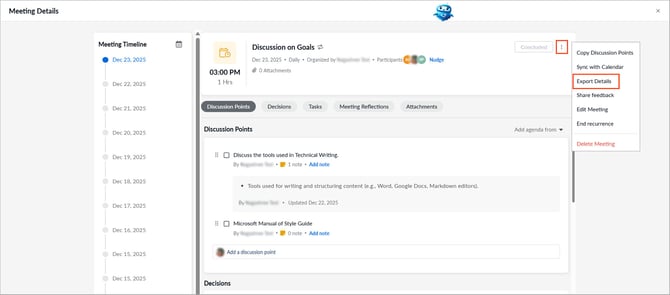 Export meeting details1