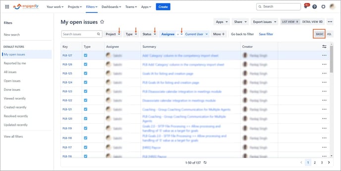 Get a JQL in Jira1-2