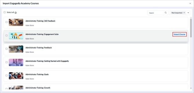 Import courses from integrated learning applications2