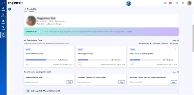 Initiate a coversation in IDPs1