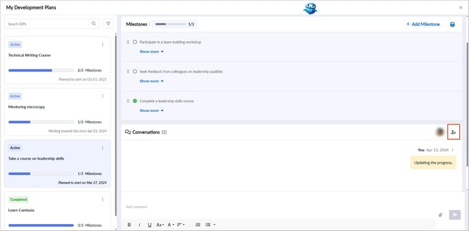 Initiate a coversation in IDPs3
