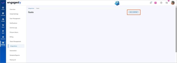 Integrate Gusto with Engagedly2