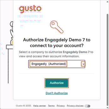 Integrate Gusto with Engagedly4