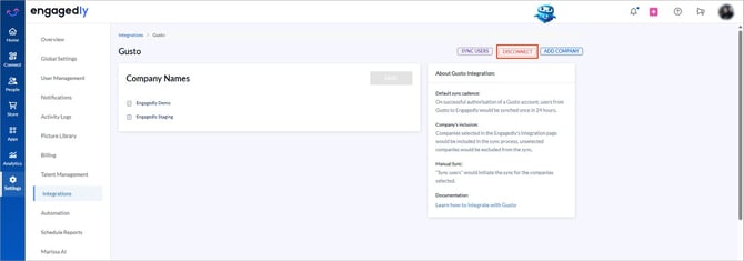Integrate Gusto with Engagedly8