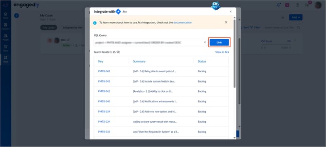 Integrate Jira with Engagedly13