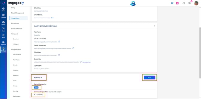 Integrate LinkedIn Learning with Engagedly15