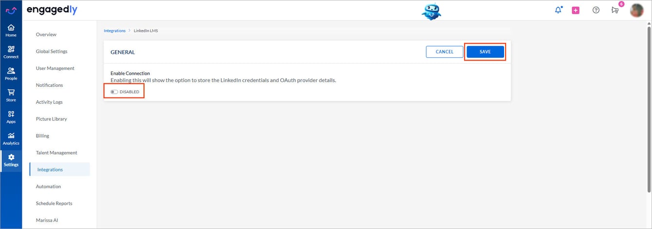 Integrate LinkedIn Learning with Engagedly