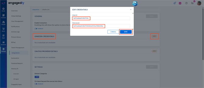 Integrate LinkedIn Learning with Engagedly8