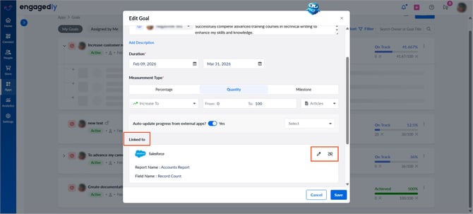 Integrate Salesforce with Engagedly7