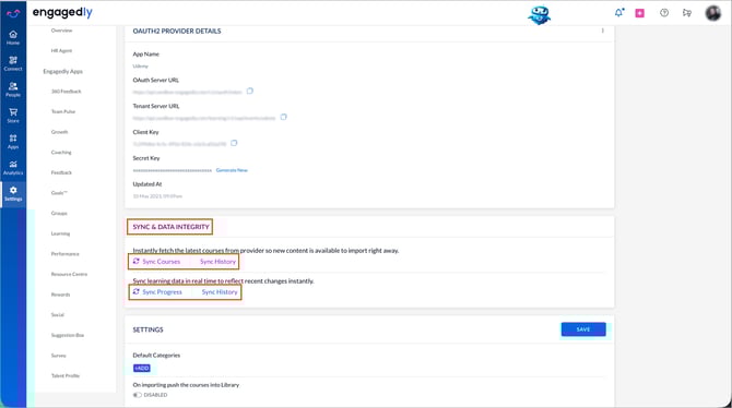 Integrate Udemy with Engagedly13-1