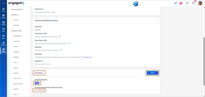 Integrate Udemy with Engagedly13
