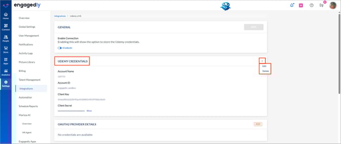 Integrate Udemy with Engagedly6