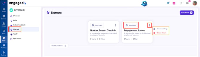 Manage a nurture stream1