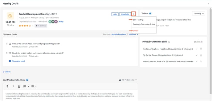 Manage meetings2