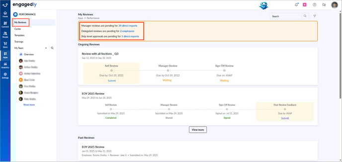 My performance review dashboard1