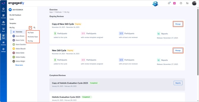 Overview of 360 feedback reviews1
