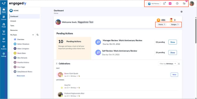 Overview of the homepage1-1