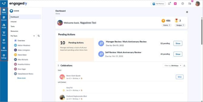 Overview of the homepage2-1