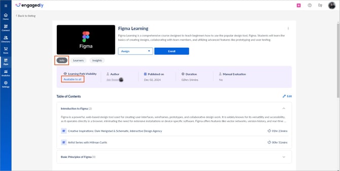 Publish a learning path3