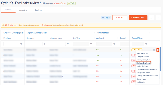 Rollback overview