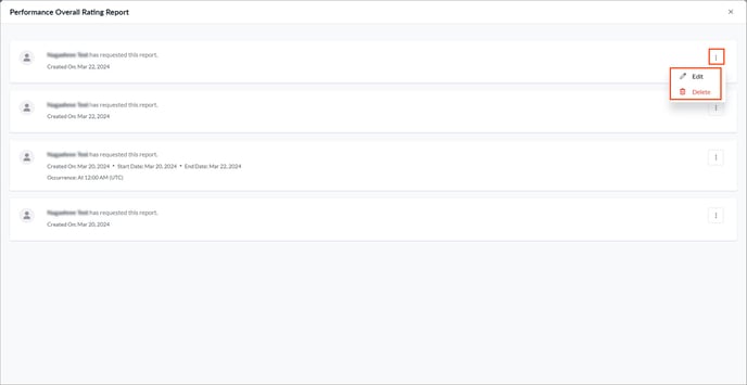 Schedule and manage reports3